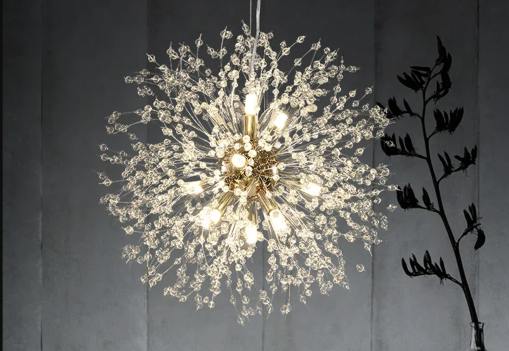 crystal ball chandelier lighting fixture