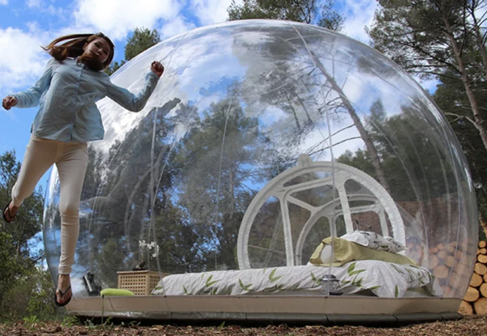 clear bubble tents